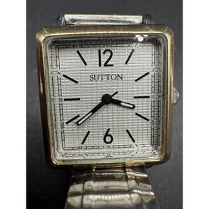 Caravelle Ladies Tonneau Style Quartz Watch By Bulova Silver Tone 26mm x 37.5mm Caravelle Ladies Tonneau Style Quartz Watch By Bulova Silver  main image 2